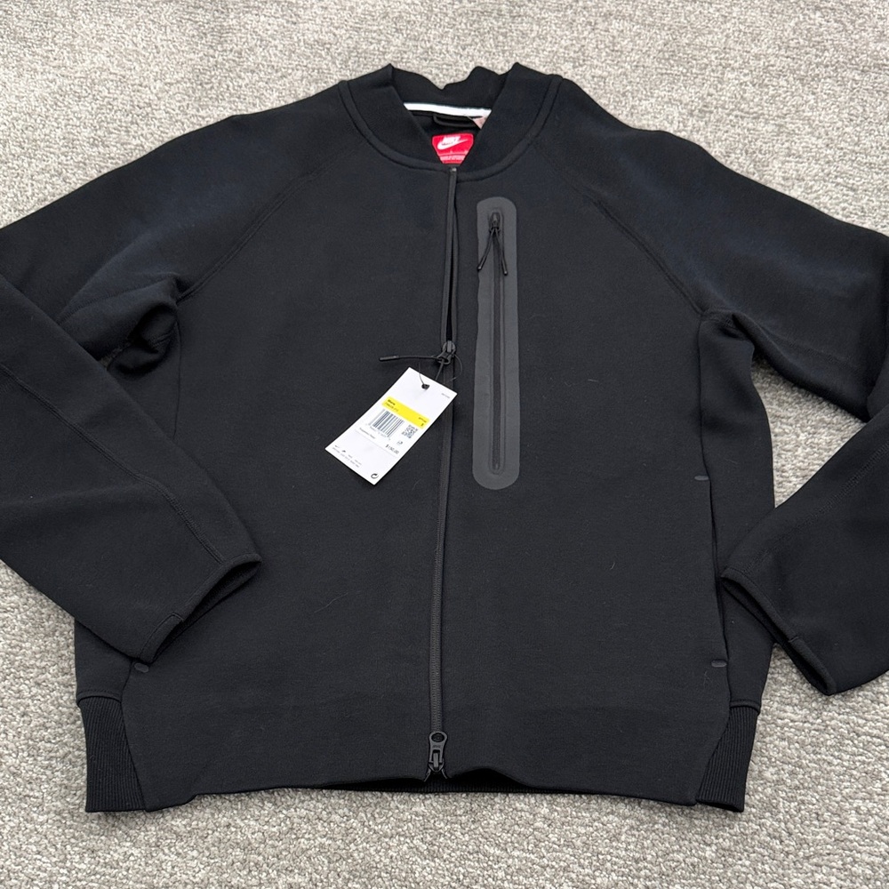 Nike Tech Men’s Black Bomber Jacket Small